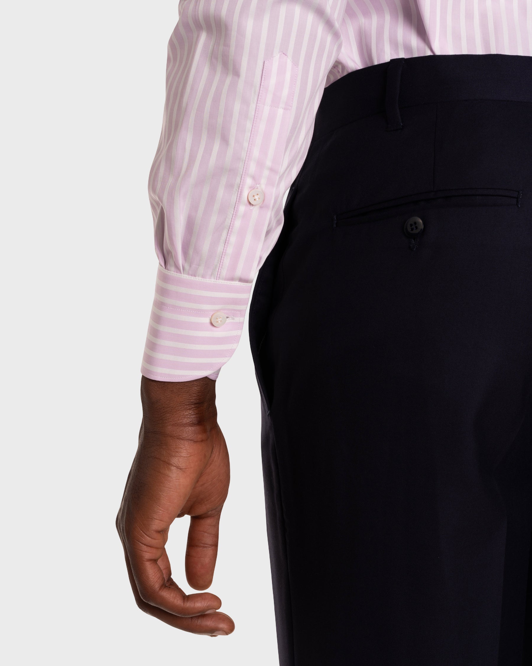 Camicia A Righe Signature Fil A Fil