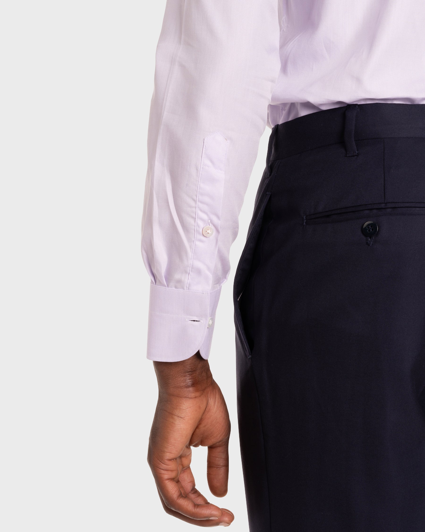 Camicia Lilla Chiaro Oxford