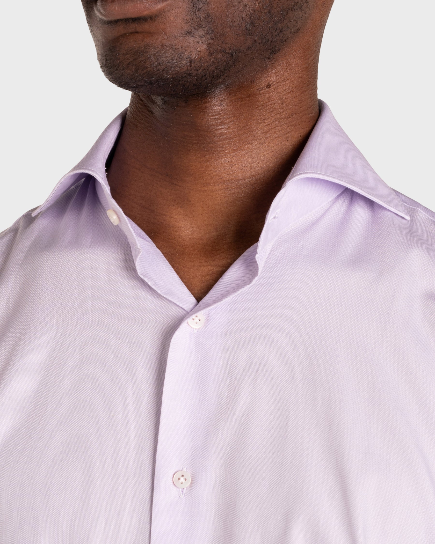Camicia Lilla Chiaro Oxford