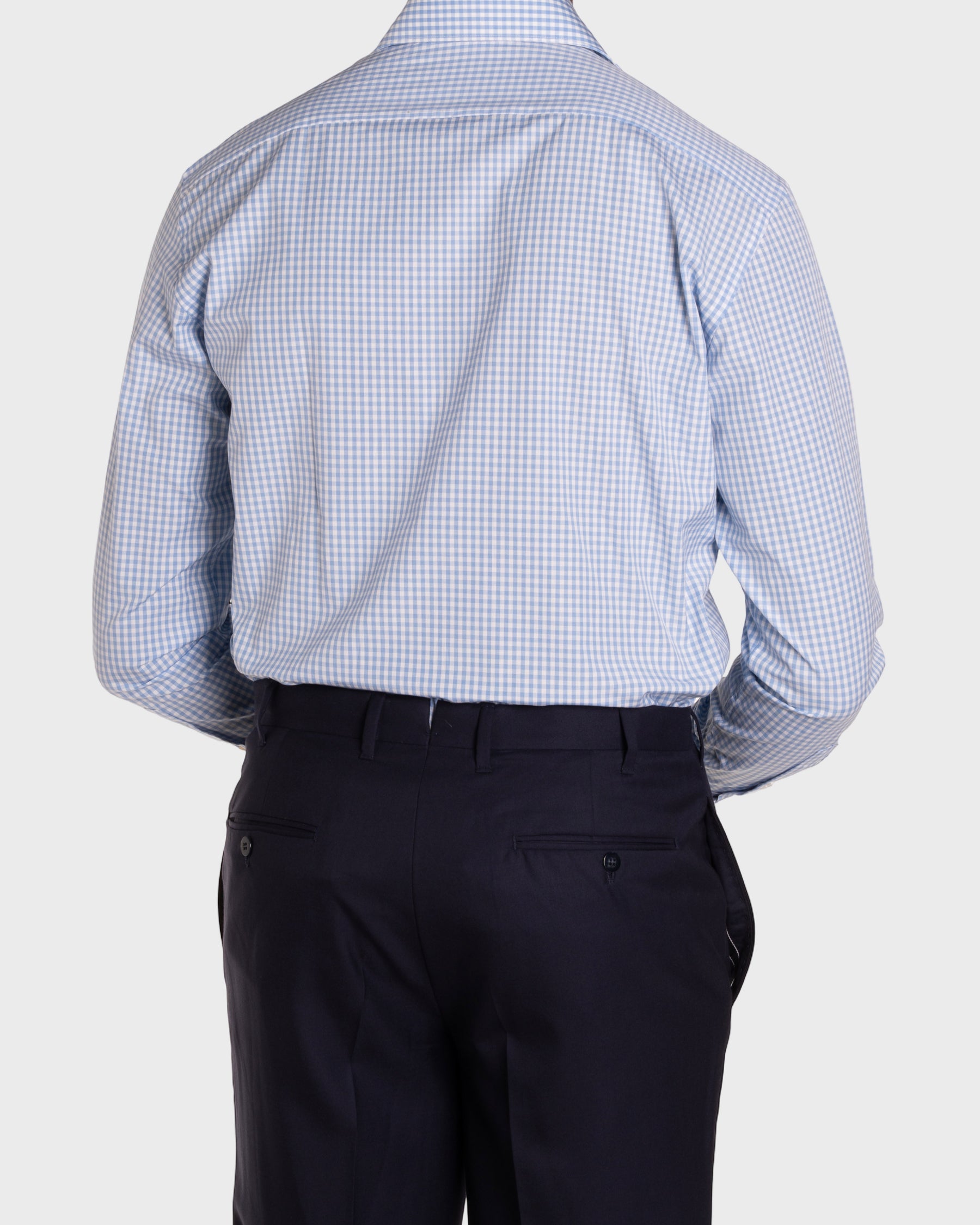 Camicia A Quadri Popeline
