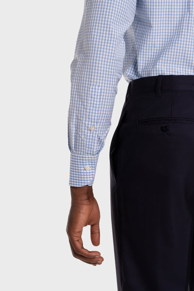 Camicia A Quadri Popeline