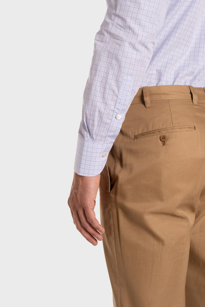 Camicia A Quadri Signature Popeline