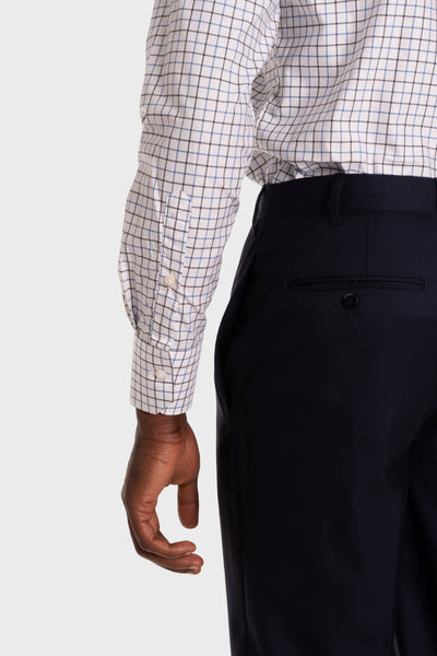 Camicia A Quadri Signature Popeline