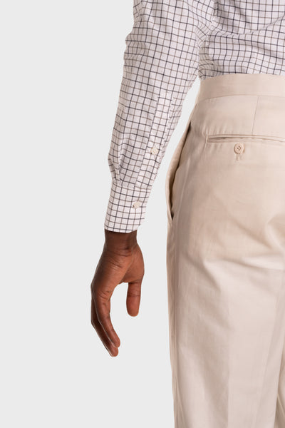 Camicia A Quadri Signature Popeline