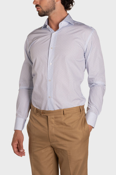 Camicia Stampa Optical Popeline