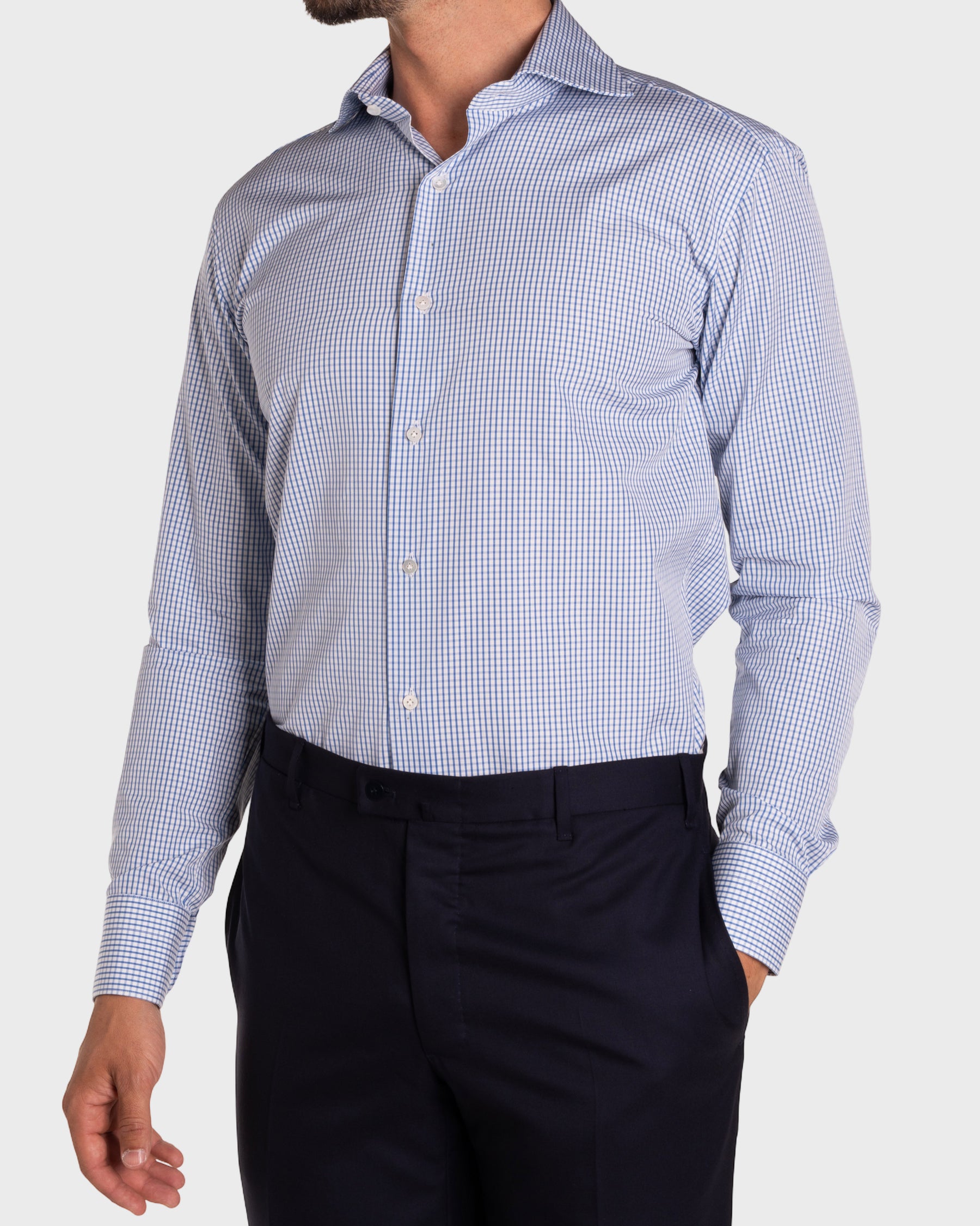 Camicia Quadri Signature Popeline