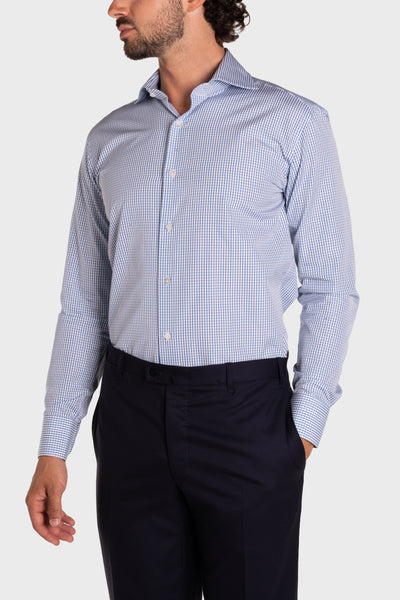 Camicia Quadri Signature Popeline