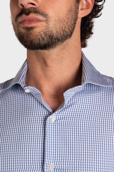 Camicia Quadri Signature Popeline