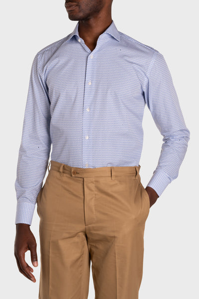 Camicia Stampa Optical Popeline