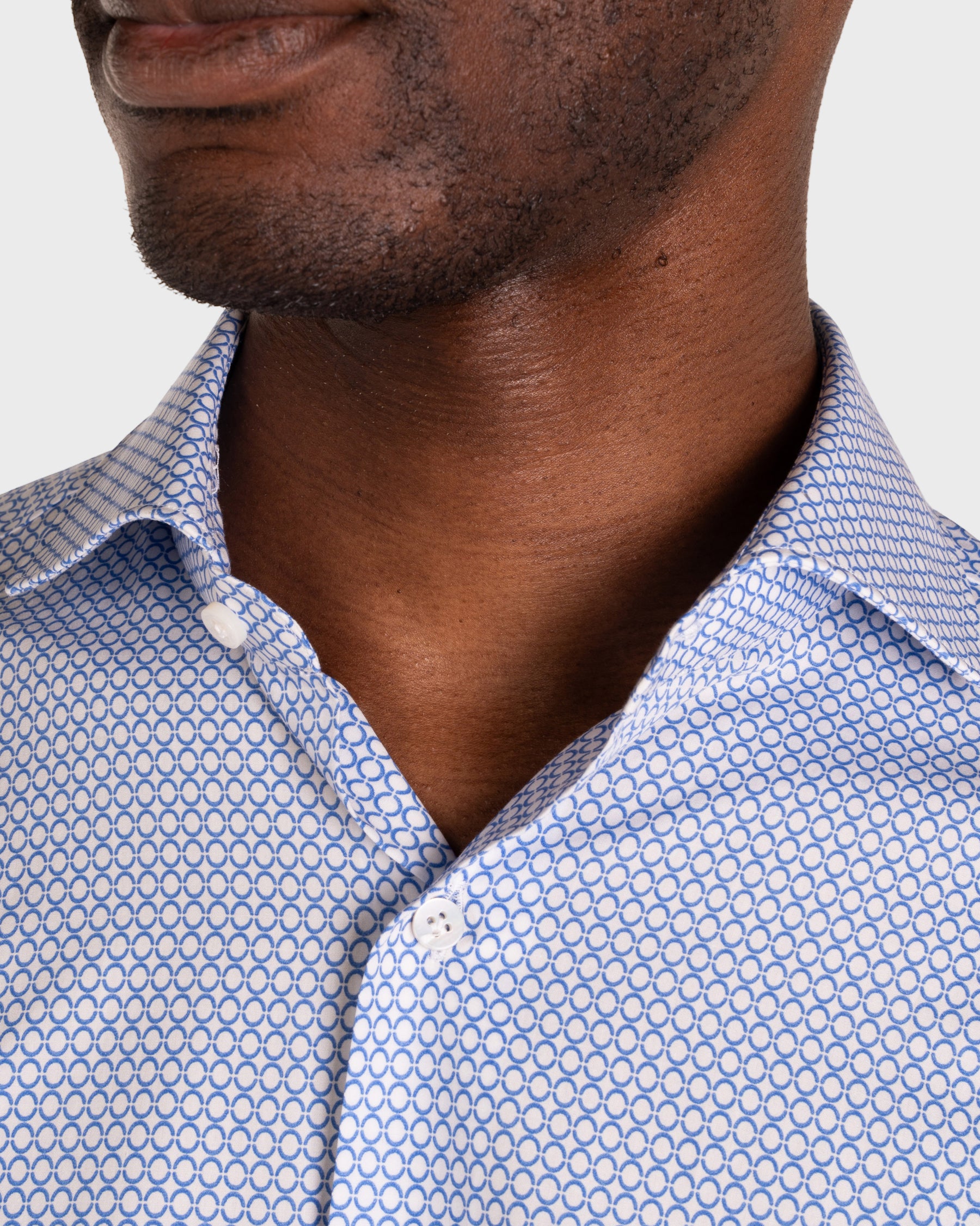 Camicia Stampa Optical Popeline