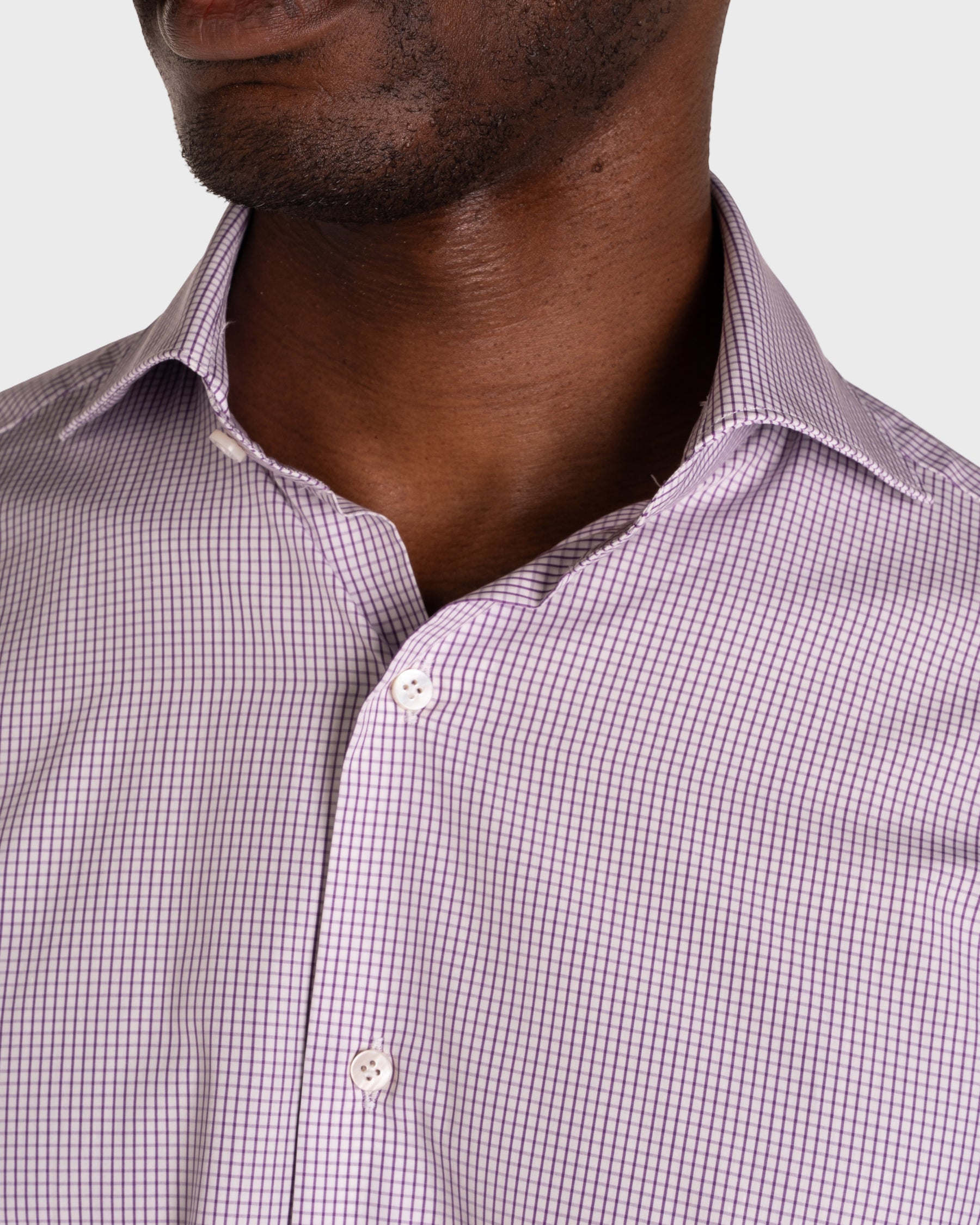 Camicia Quadri Signature Popeline