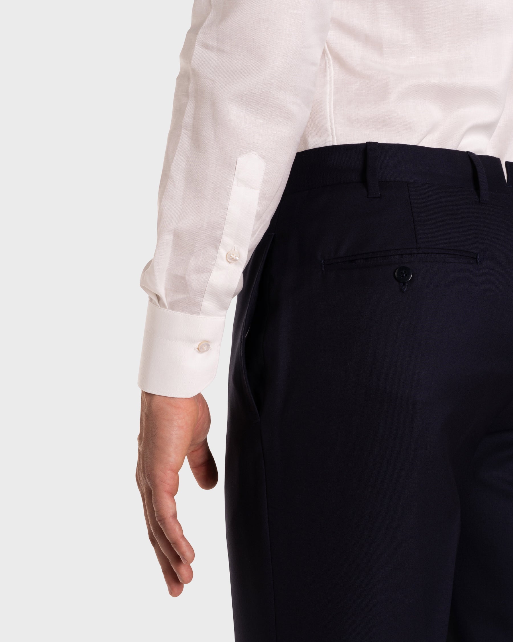 Camicia Voile Cotone Fly Front