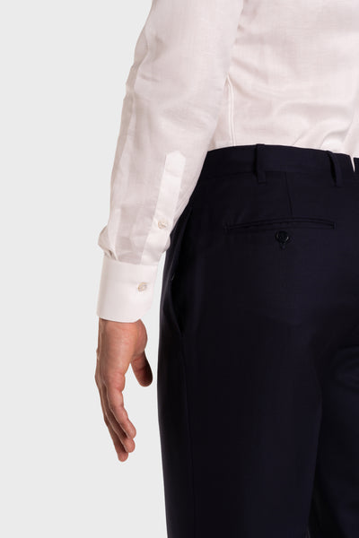 Camicia Voile Cotone Fly Front