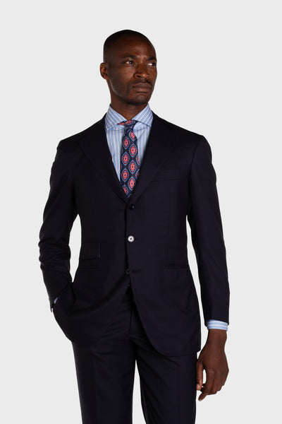 Chemise en popeline rayée Signature
