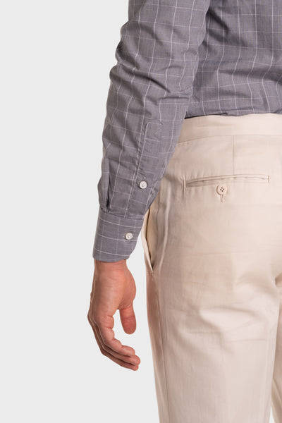 Camicia Quadri Signature Popeline