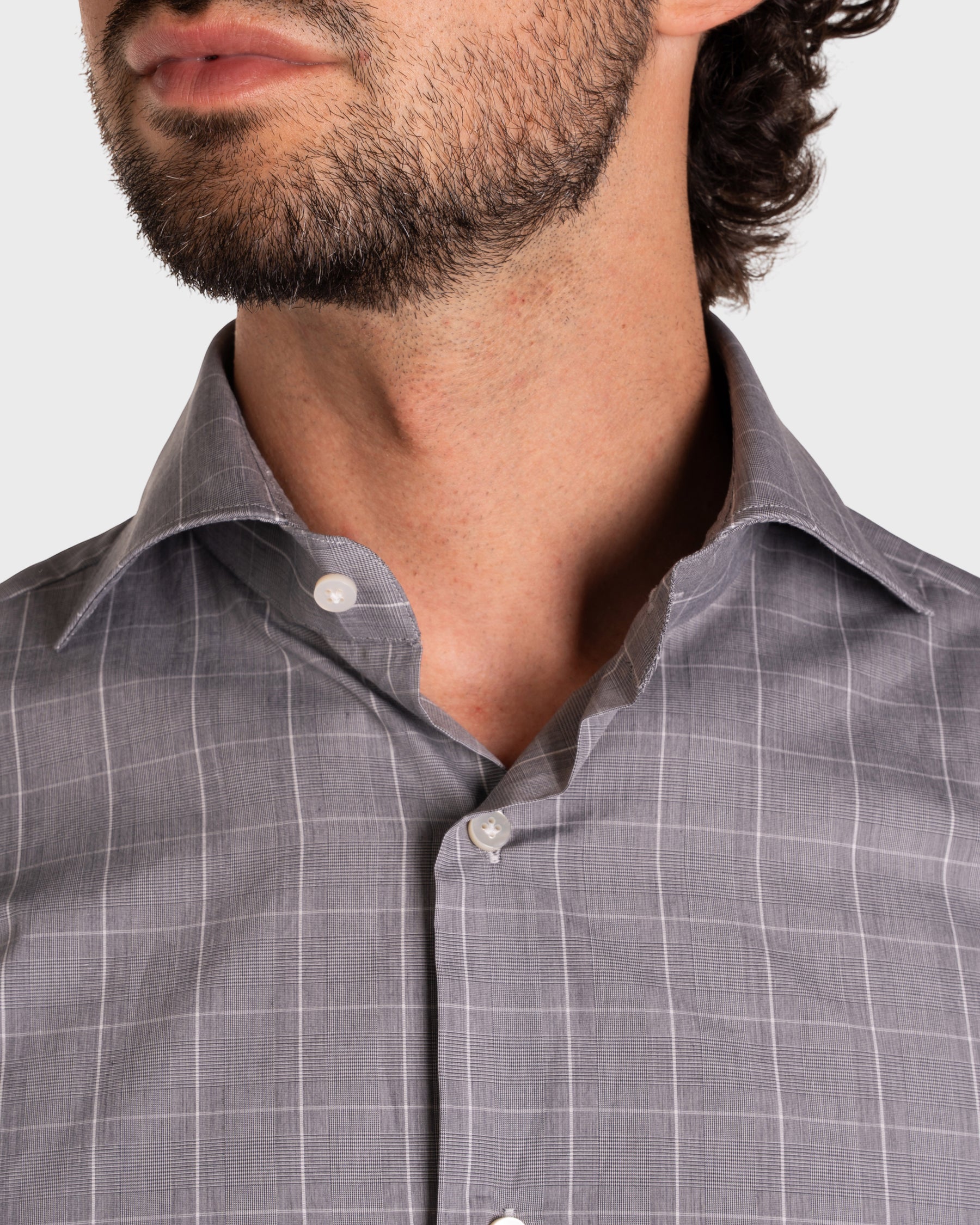 Camicia Quadri Signature Popeline