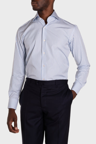 Camicia a Righe Signature Popeline