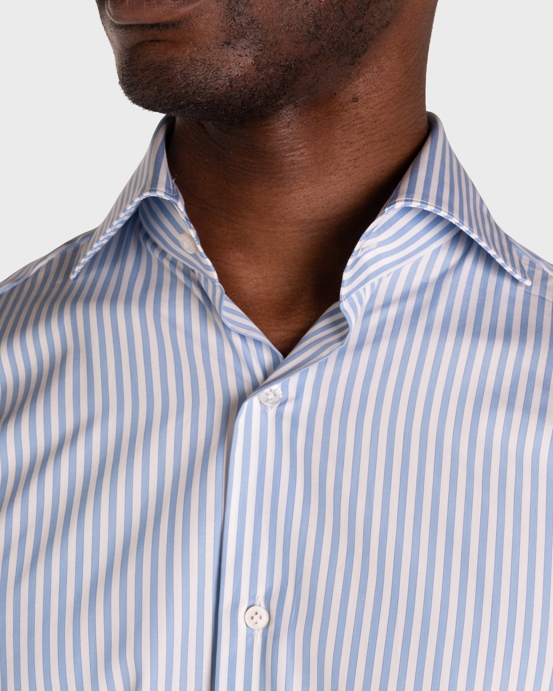 Camicia a Righe Signature Popeline