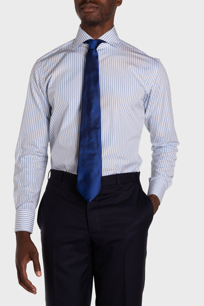 Camicia a Righe Signature Popeline