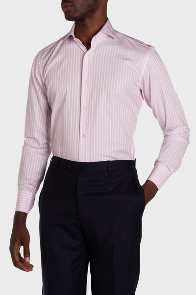 Camicia A Righe Signature Fil A Fil