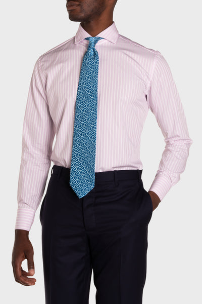 Camicia A Righe Signature Fil A Fil