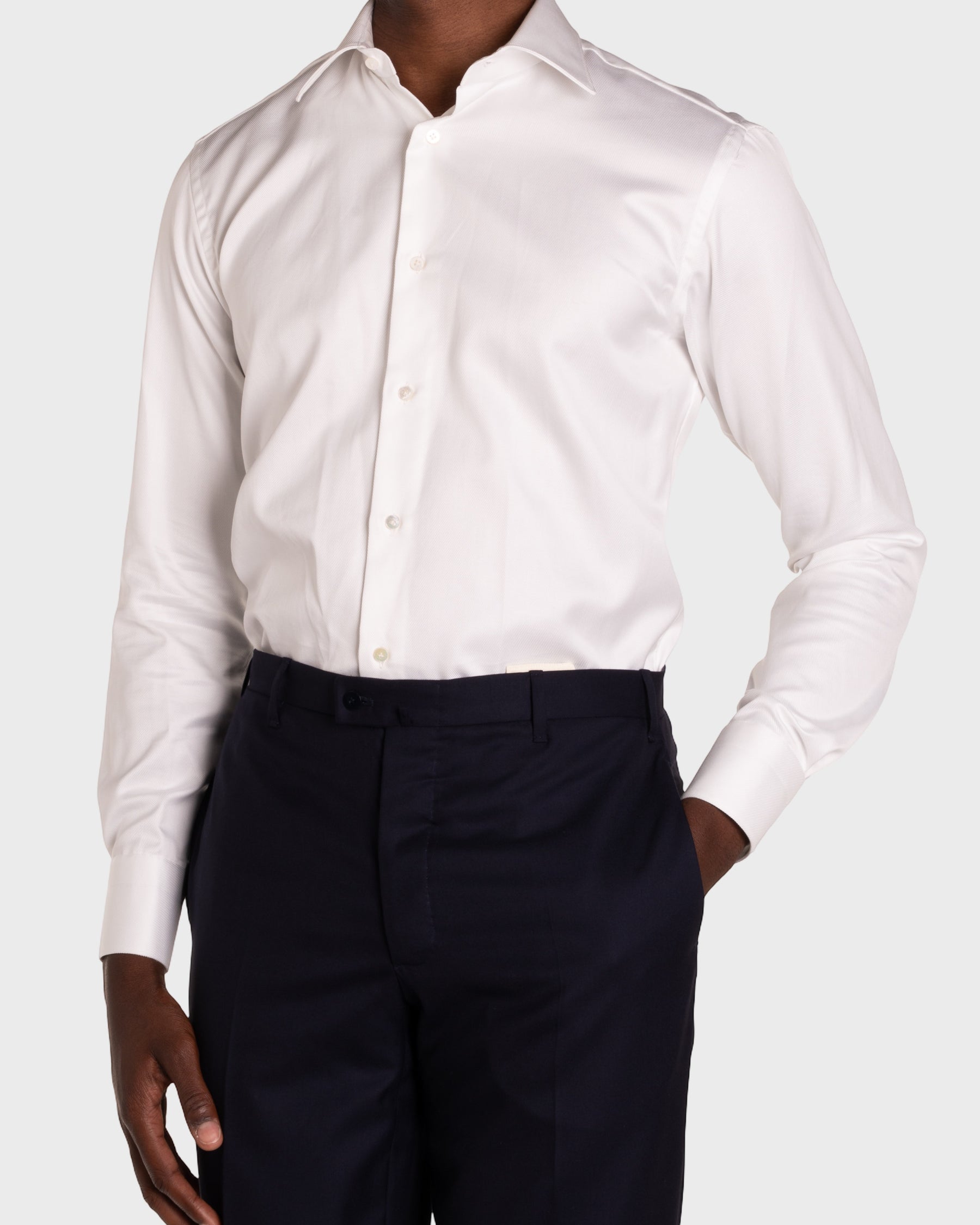 Camicia Bianca Signature Twill