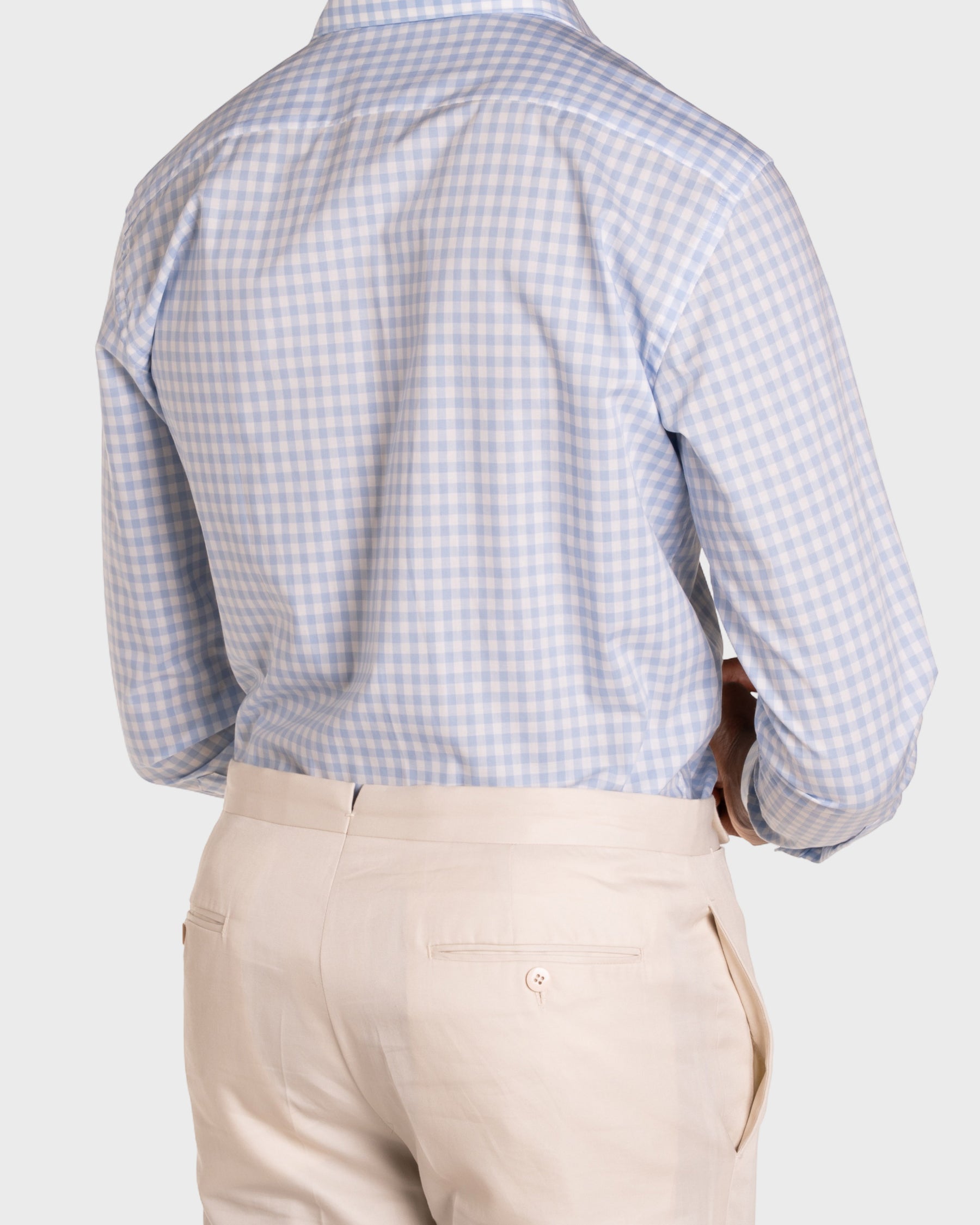 Camicia Quadri Azzurro