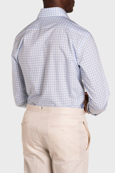 Camicia Quadri Azzurro