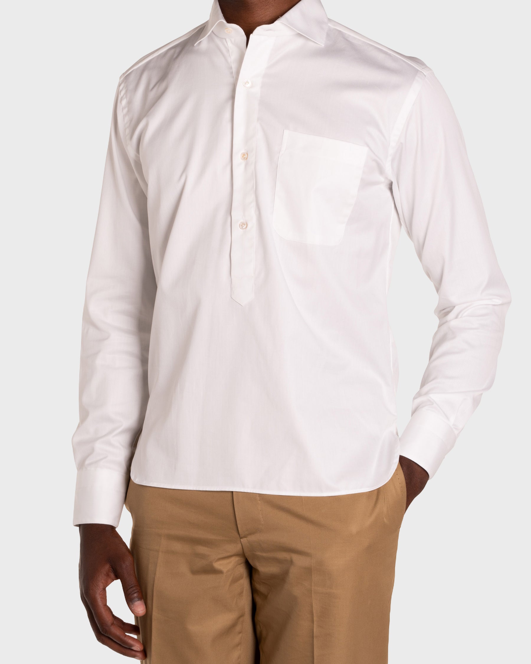 Polo Camicia Unita Twill