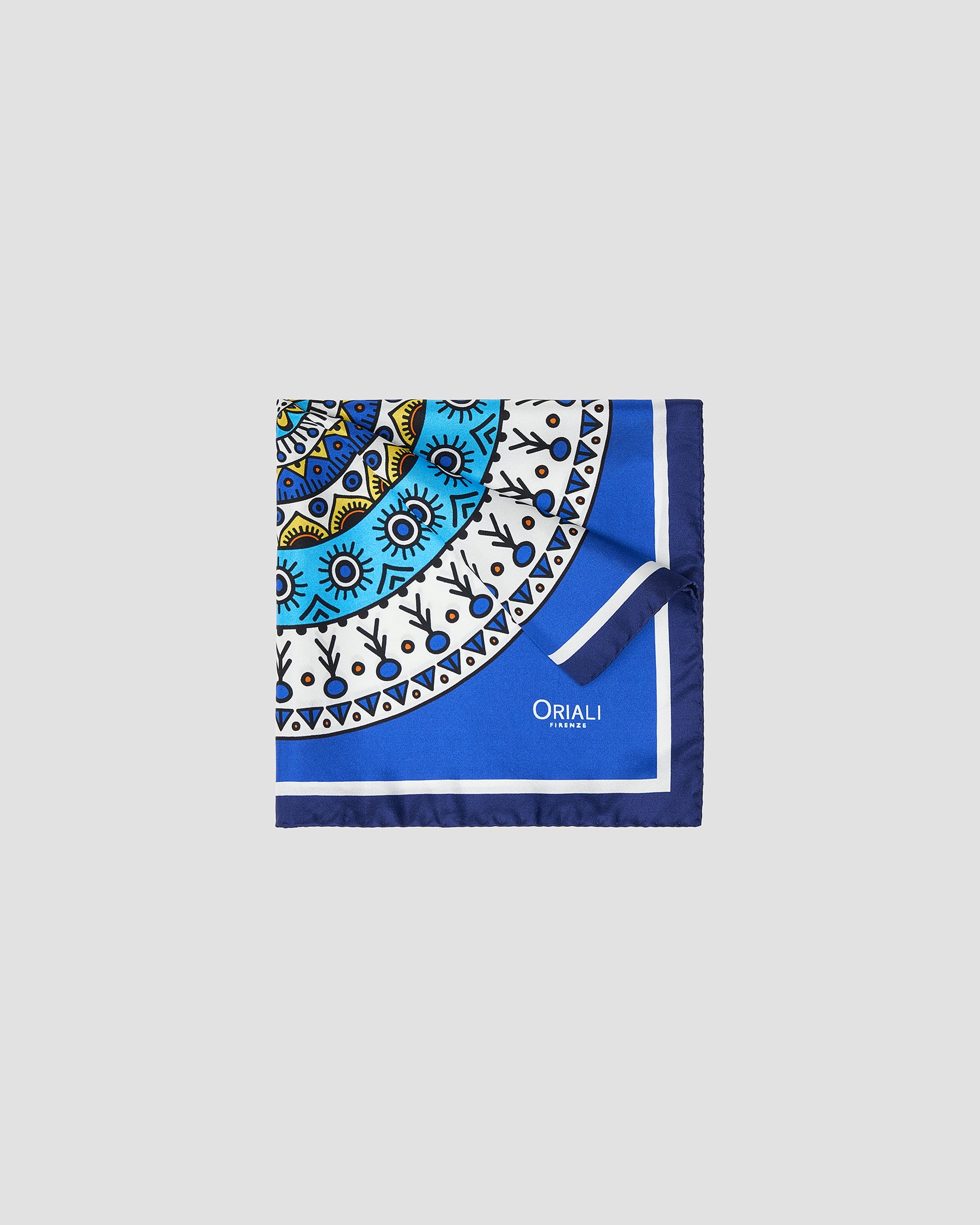 Foulard Pochette Twill Stampata