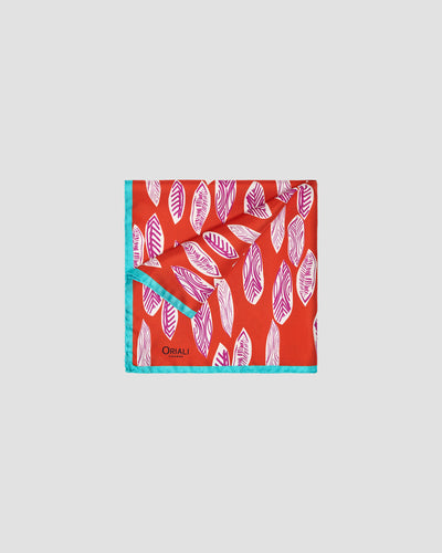 Printed Twill Pocket Square Scarf