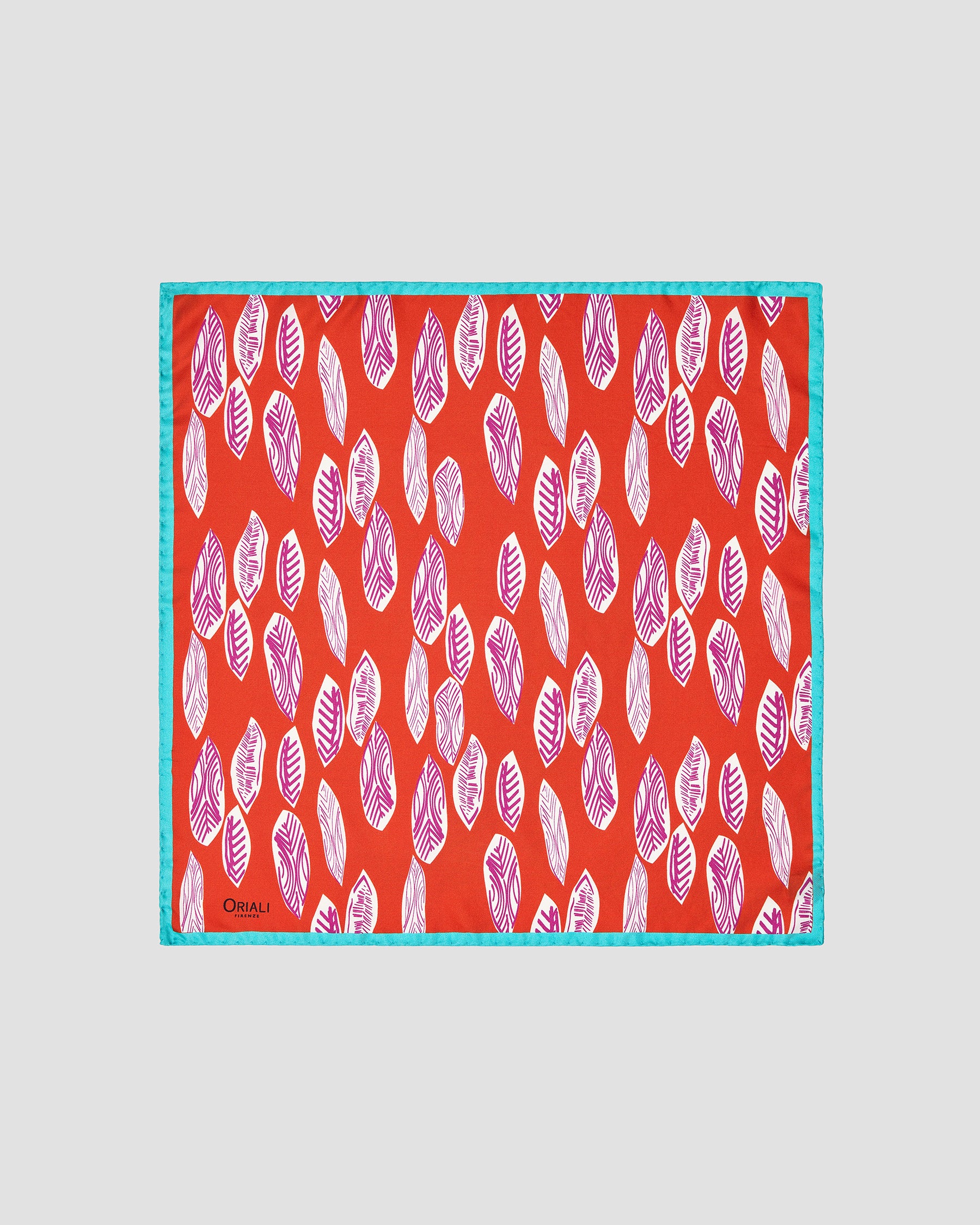 Foulard Pochette Twill Stampata