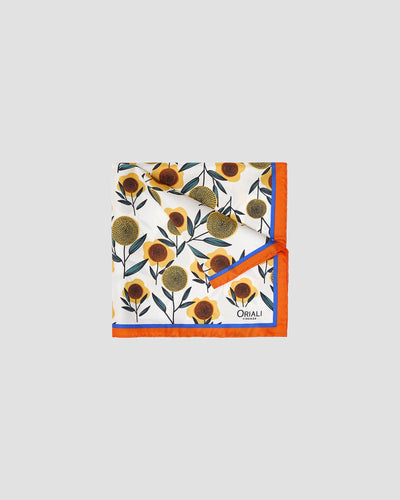 Printed Twill Pocket Square Scarf