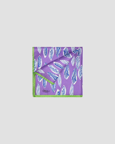 Printed Twill Pocket Square Scarf