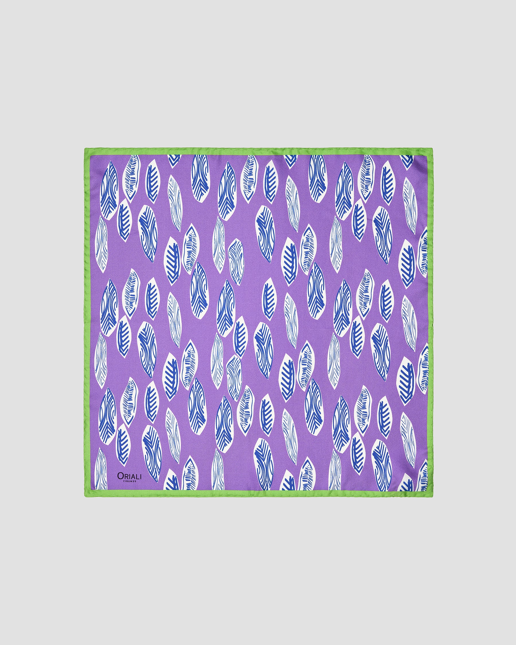 Foulard Pochette Twill Stampata