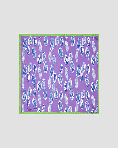 Printed Twill Pocket Square Scarf