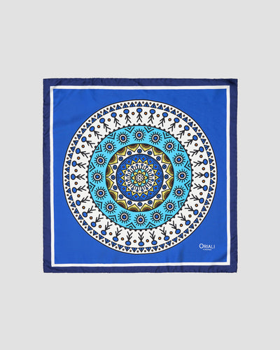Printed Twill Pocket Square Scarf
