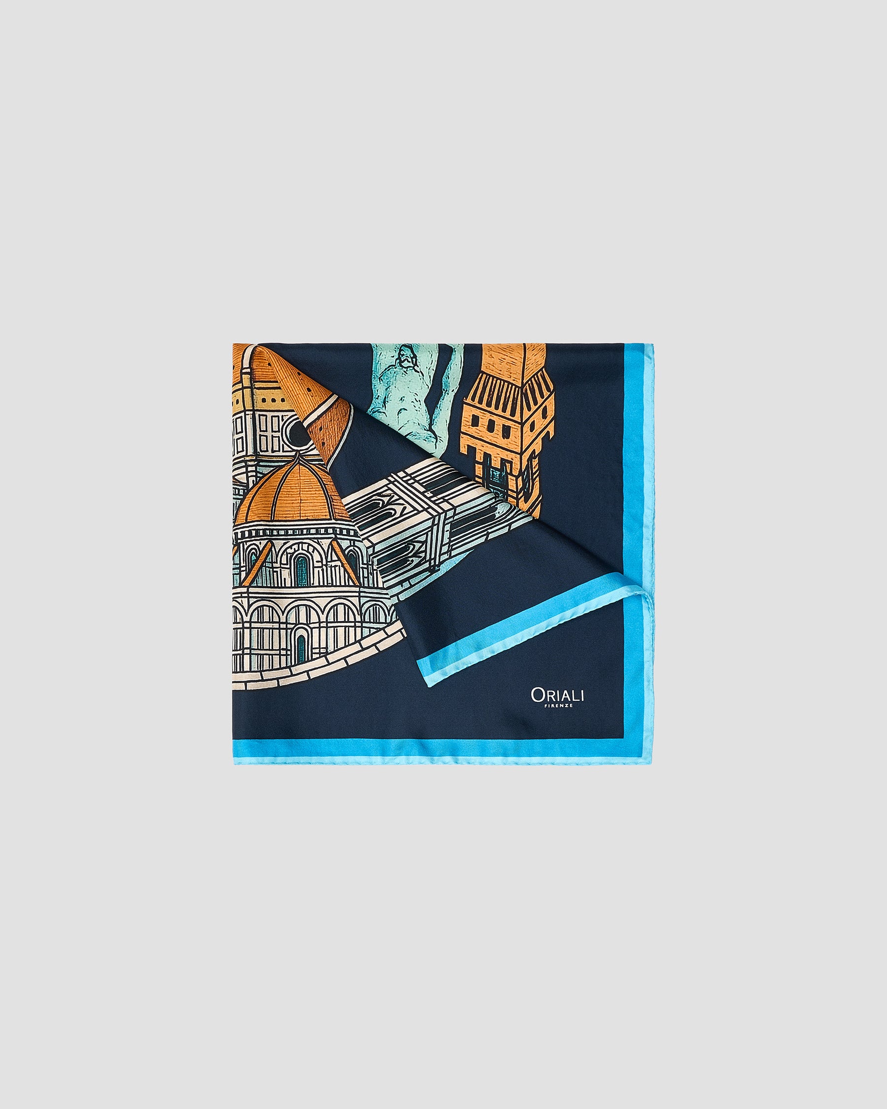 Foulard Disegno Firenze Twill Stampata