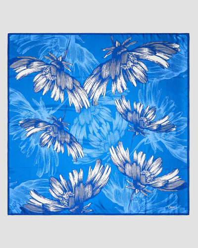 Floral Twill Print Scarf