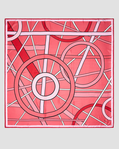 Geometric Design Scarf