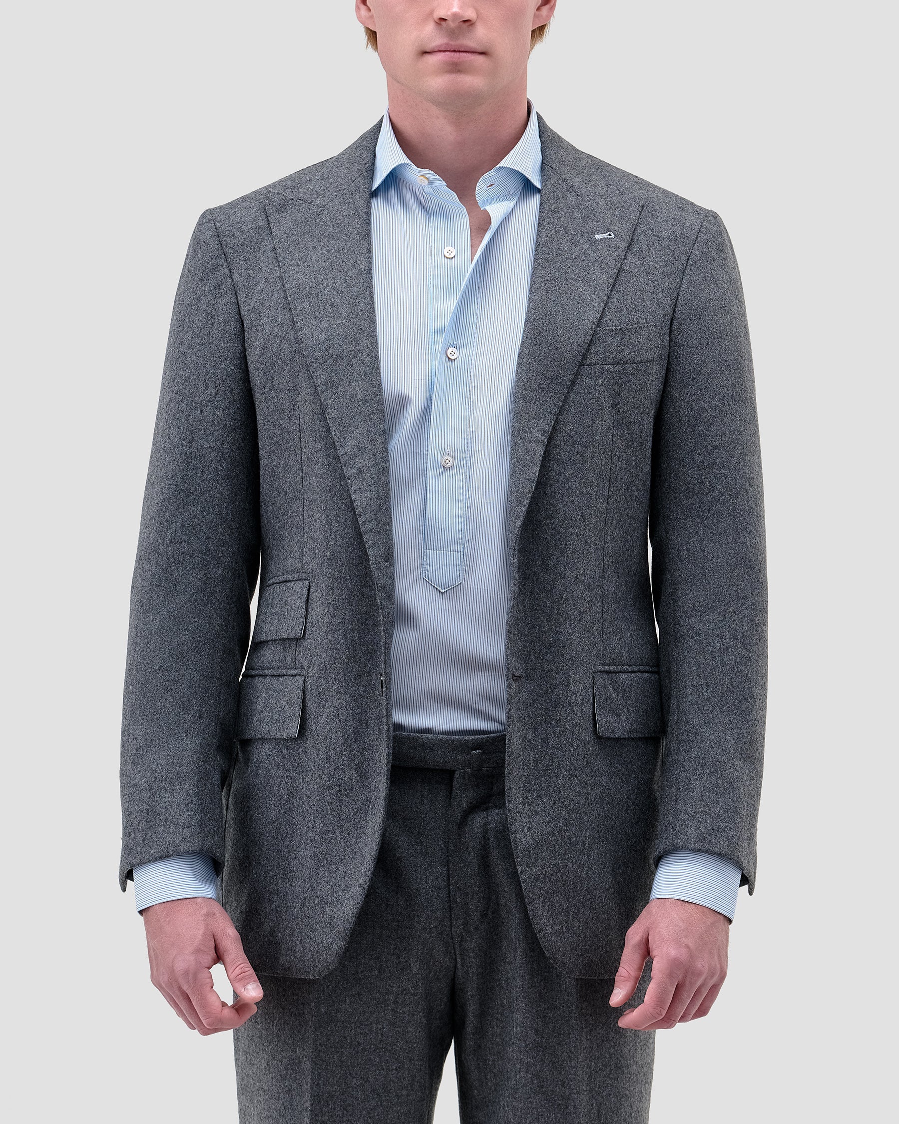 Polo Camicia a  Righe Popeline