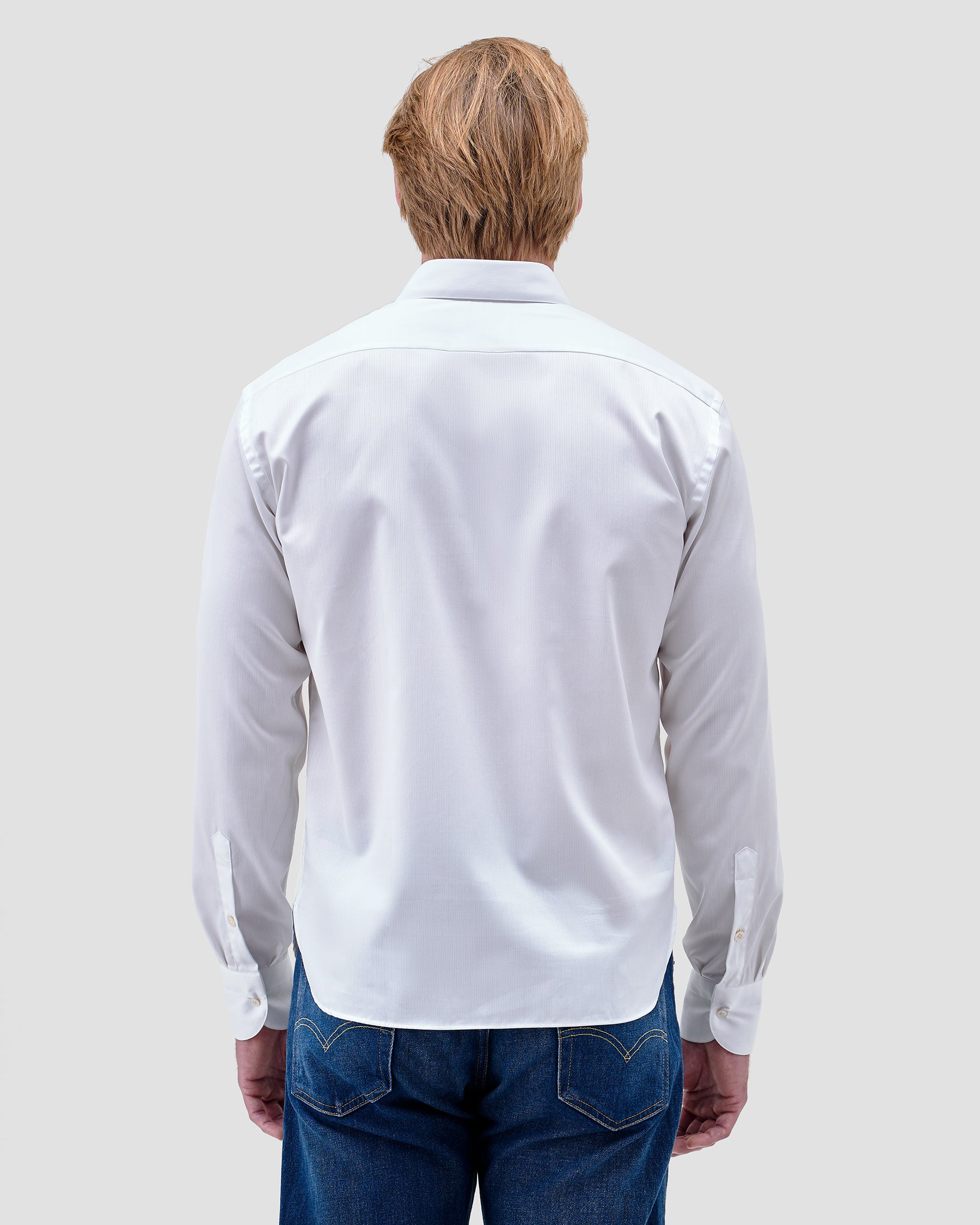 Polo Camicia Bianca Twill
