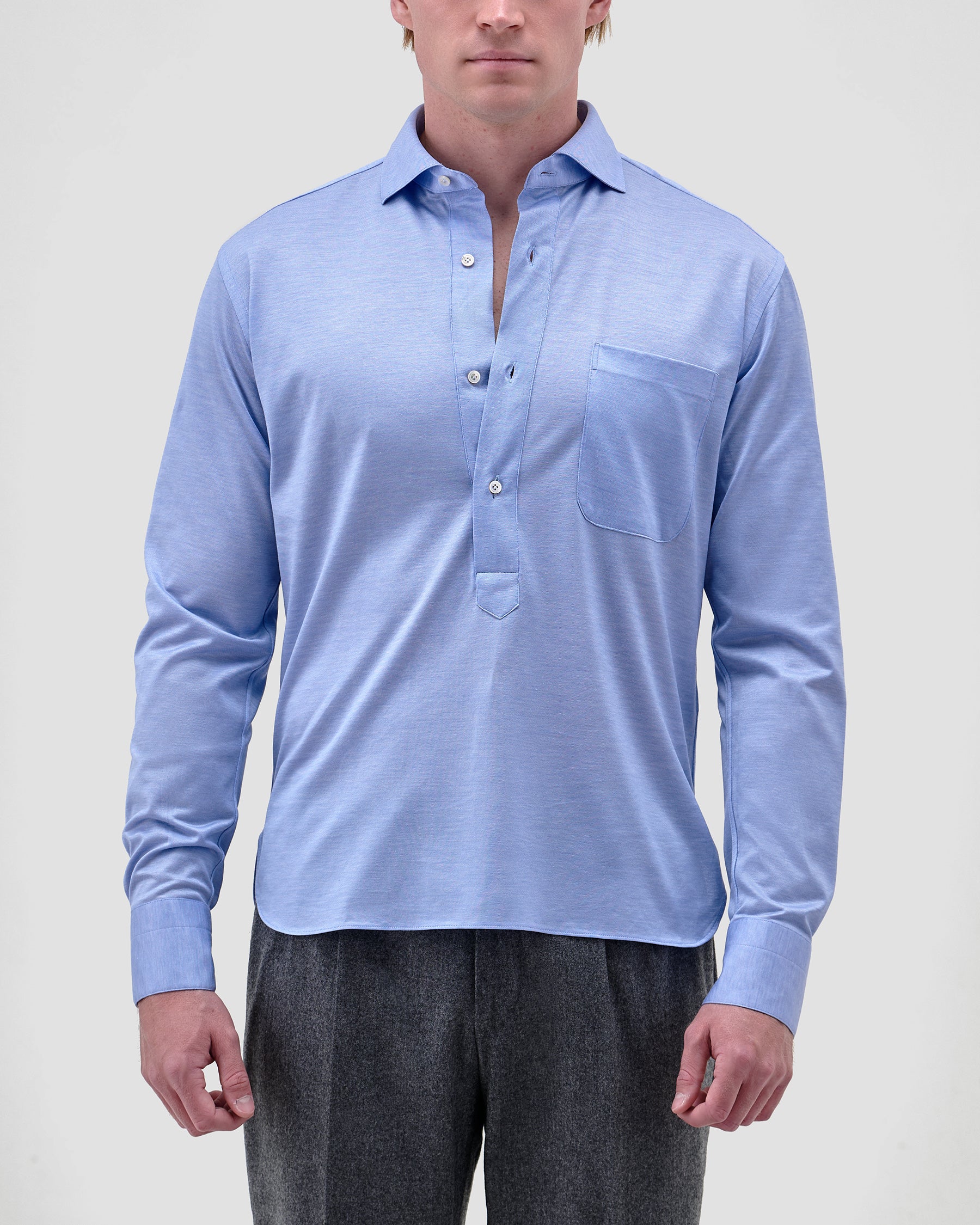 Polo Camicia Jersey Cotone