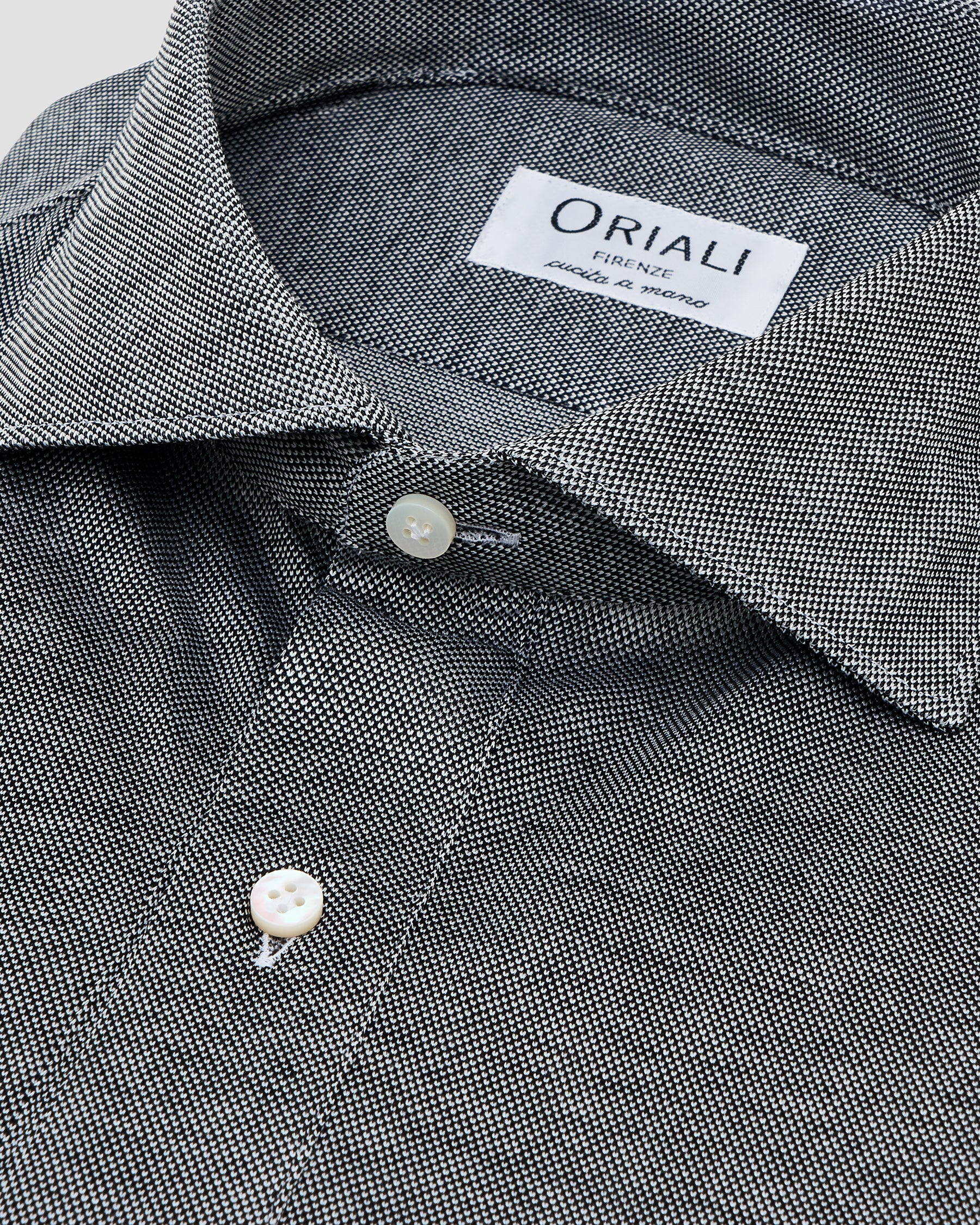Polo Camicia Jersey Nero
