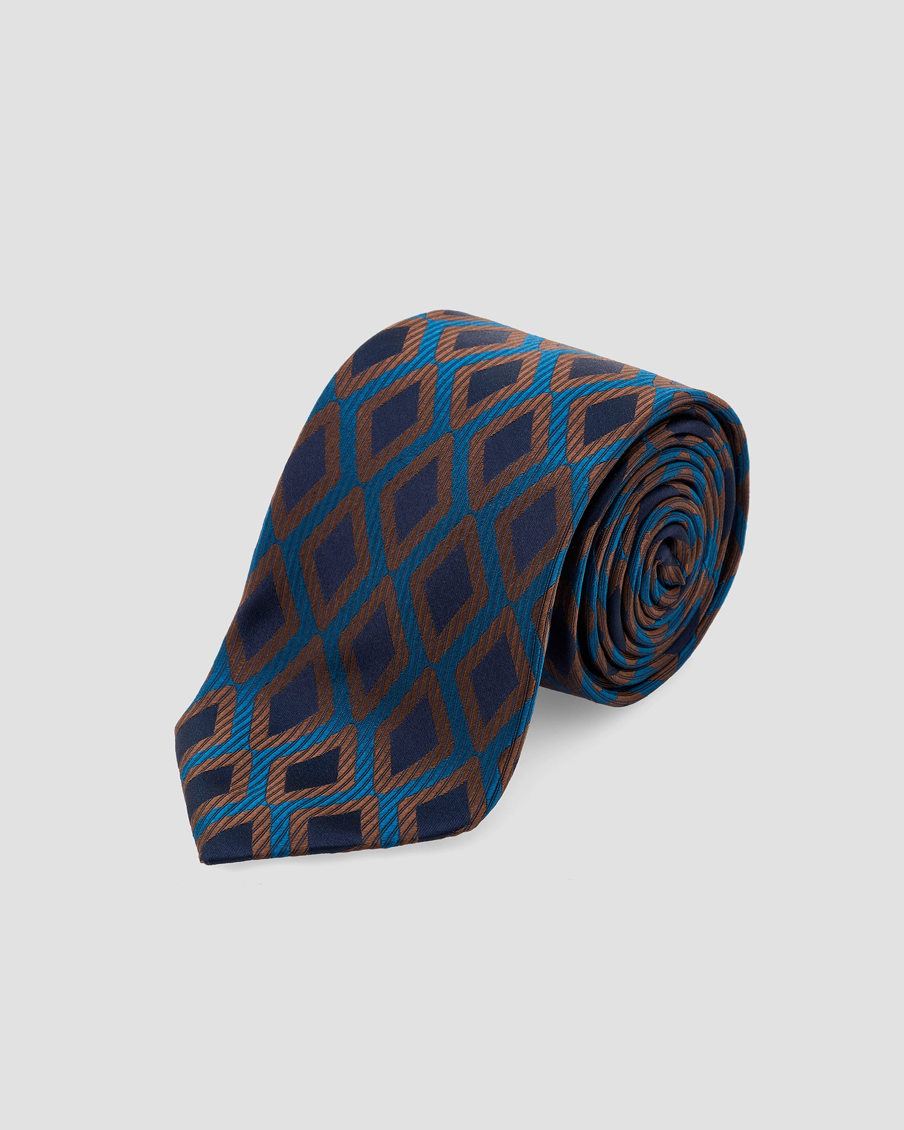 Cravatta Disegno Geometrico Jacquard