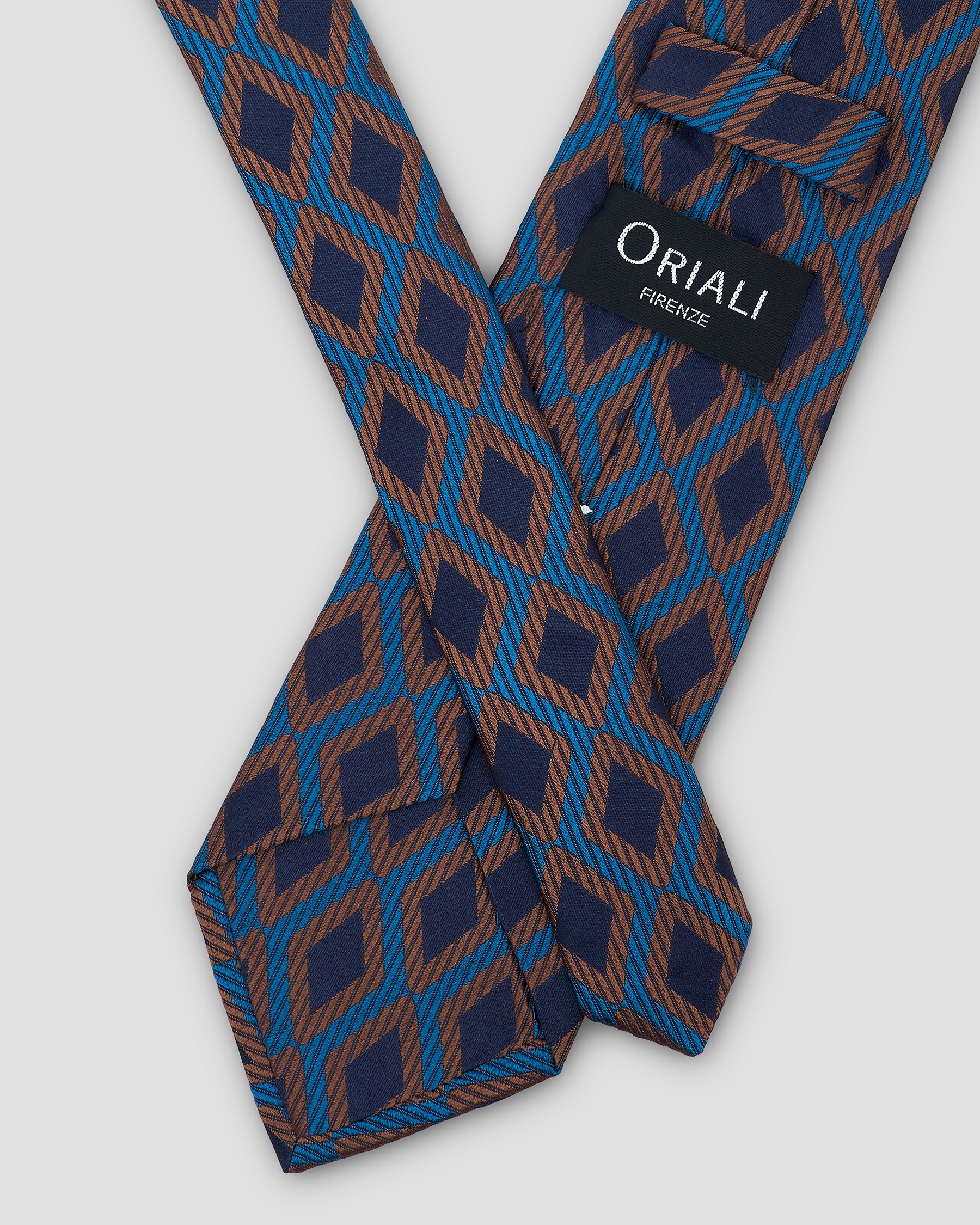 Cravatta Disegno Geometrico Jacquard