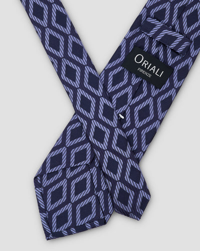 Cravatta Jacquard Disegno Geometrico