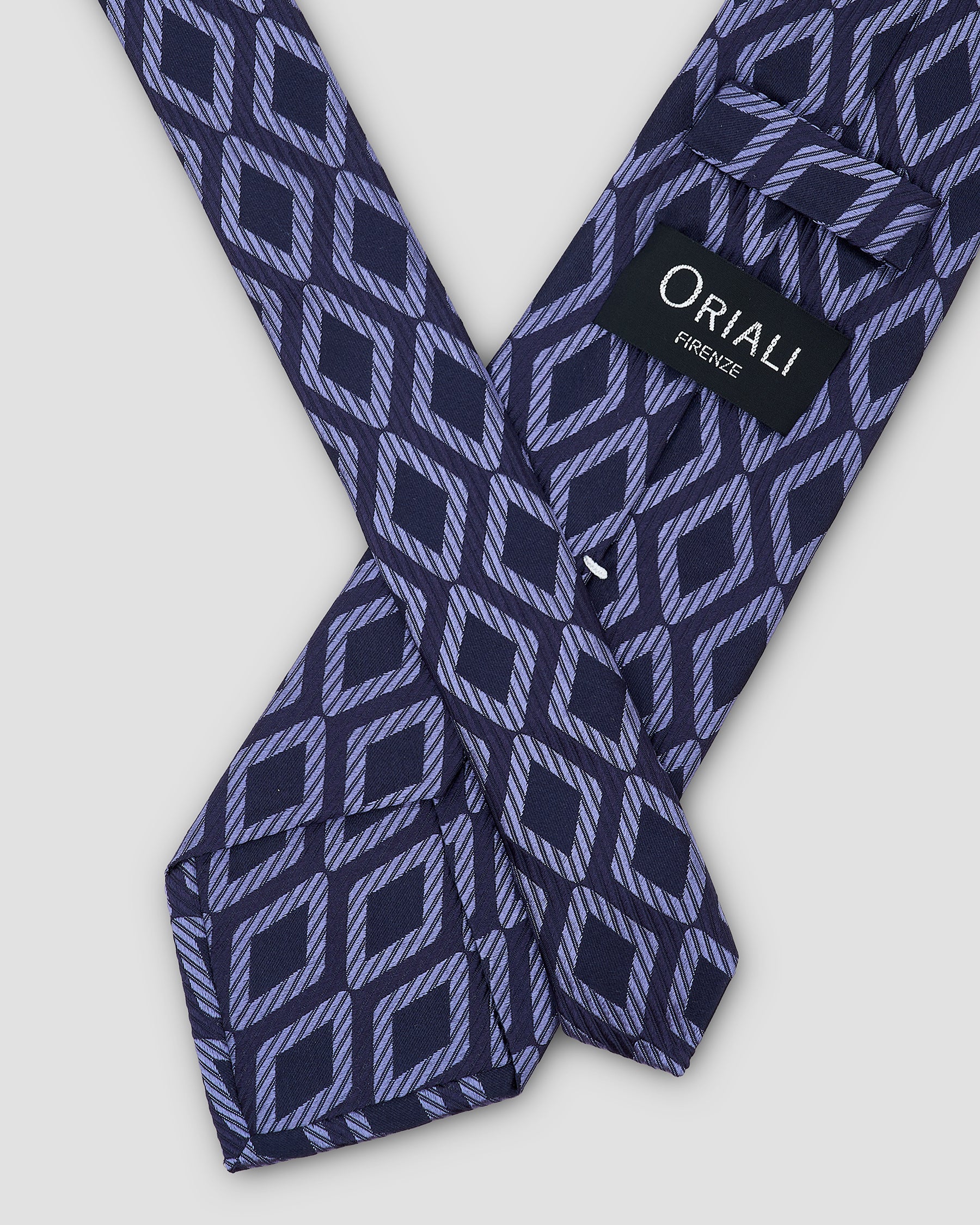 Cravatta Jacquard Disegno Geometrico