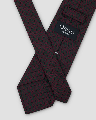 Cravatta Jacquard disegno Retrò