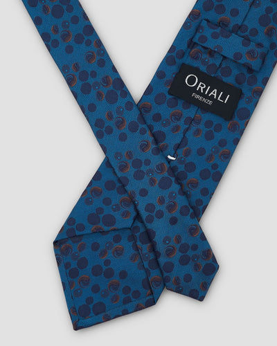 Cravatta Jacquard Disegno Optical